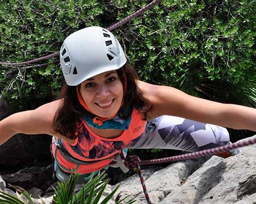 rock climbing penya ginesta parc del garraf