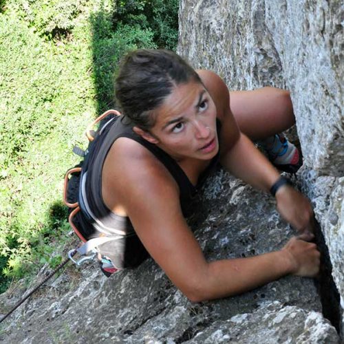 rock climbing pic l'aliga top down