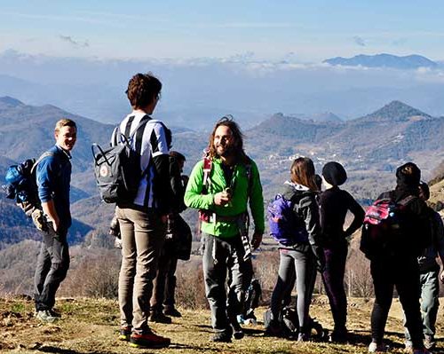 hiking montseny sergi the guide