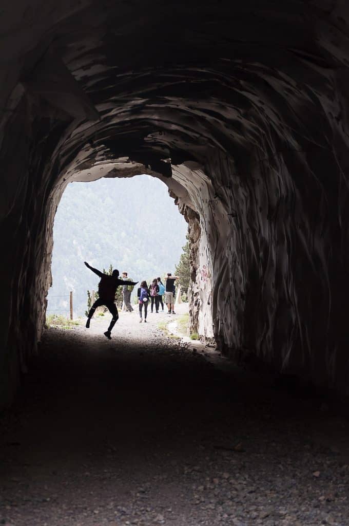 hiking happy catalonia