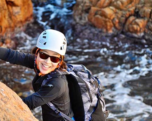 via ferrata big smile